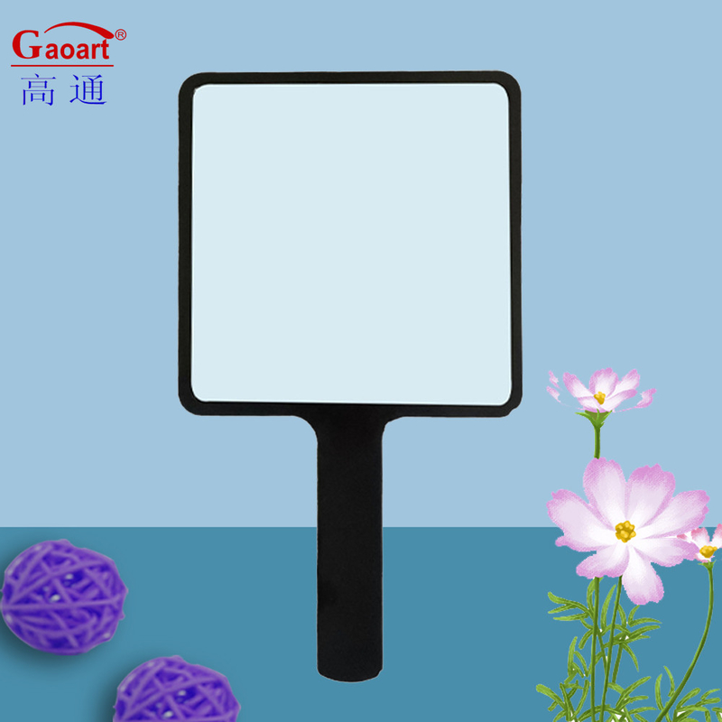 Custom Travel Cosmetic Hand Mirror with Extra LOGO and Modern Style Makeup Benefits