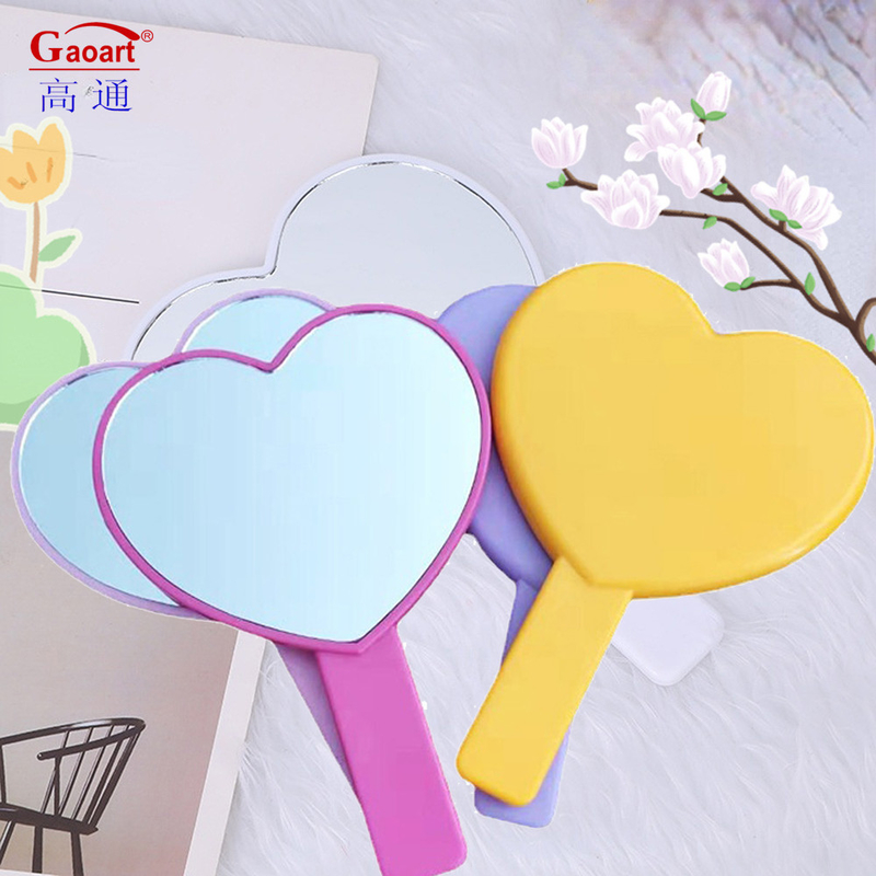 Small Handheld Mirror for Fashionable Everyday Travel Cosmetic Makeup Dressing Mirror
