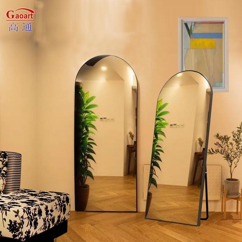 Good Selling Modern Stylish Aluninium Alloy Frame Full Length Mirror for Home Decor