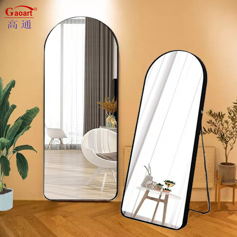 Large Sticker Mirror for Salon and Bathroom Wall Barber Bath Stand Dress House Decor