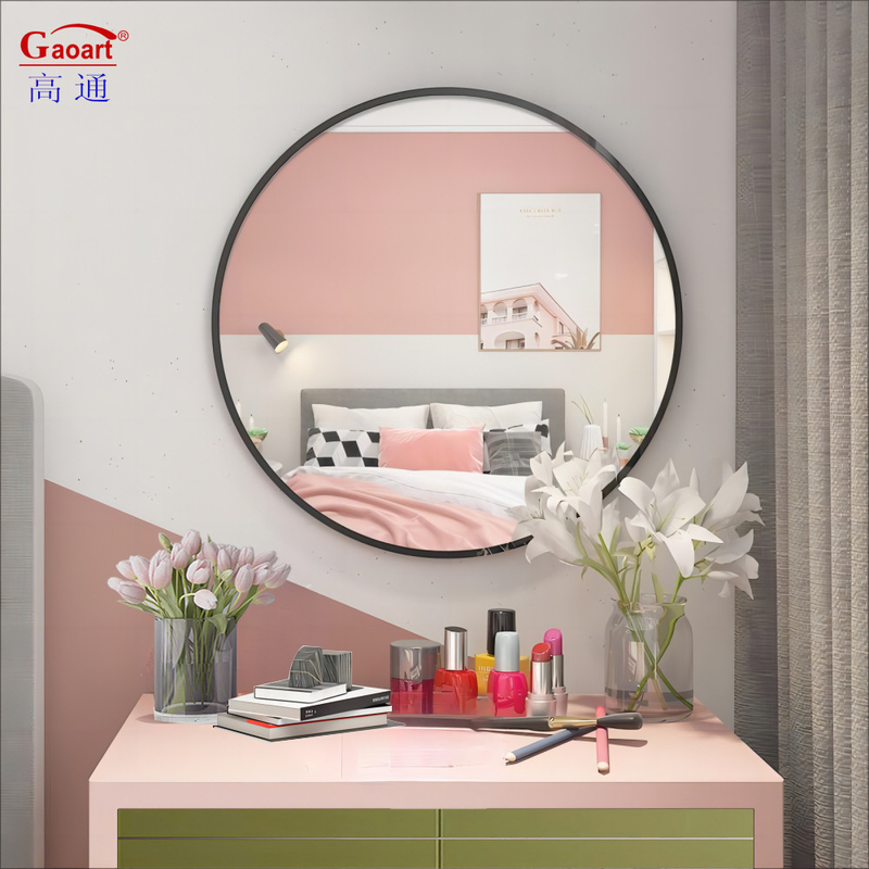 Aluminium Alloy Frame Glass Mirror Decorative Wall Large Dressing Mirror for Bathroom