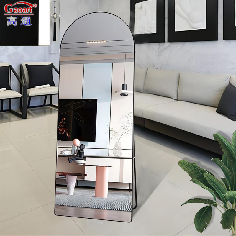 Aluninium Alloy Frame Wall Art Mirror for Top Fashion Bath and Body Dressing in Salon