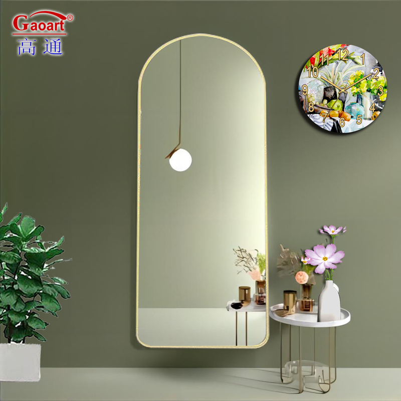 Personalized Large Length Mirrors for Wall Decor in Luxury Dance Studio
