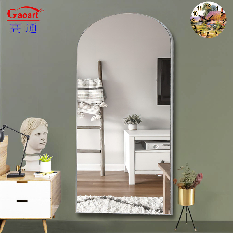 Full Length Metal Frame Mirror Perfect for Home Decor Salon Hotel and Dance Studio
