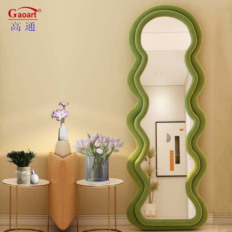 Customized Frame Width Black Bathroom Mirror for Hotel/Home/Salon/Shop/SPA Usage Scene at Large Salon
