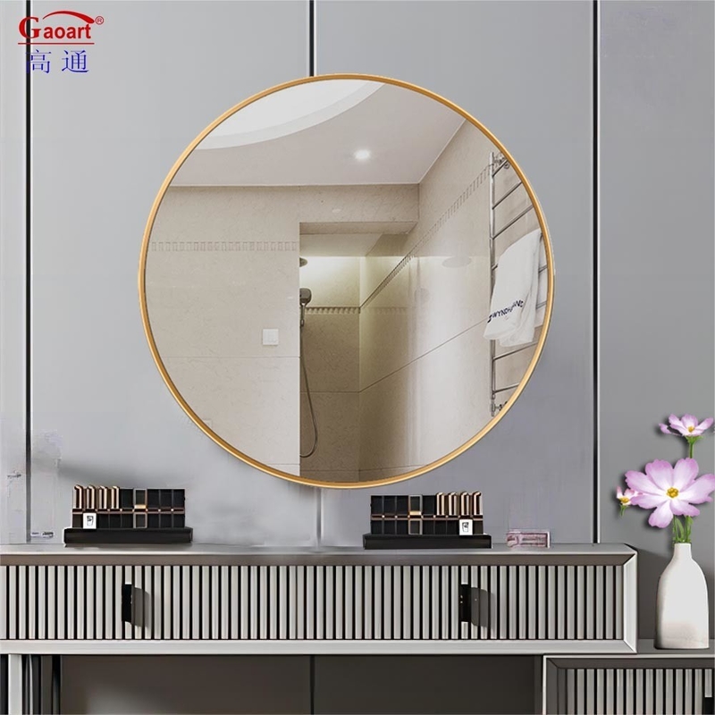 Home Decor Living Design Unique Mounted Bathroom Square Wall Mirror for Customized Size