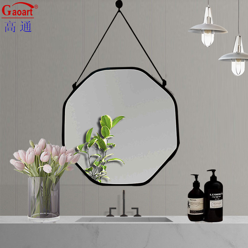 Add a Touch of Elegance to Your Antique Toilet with this Vintage Plastic Frame Mirror