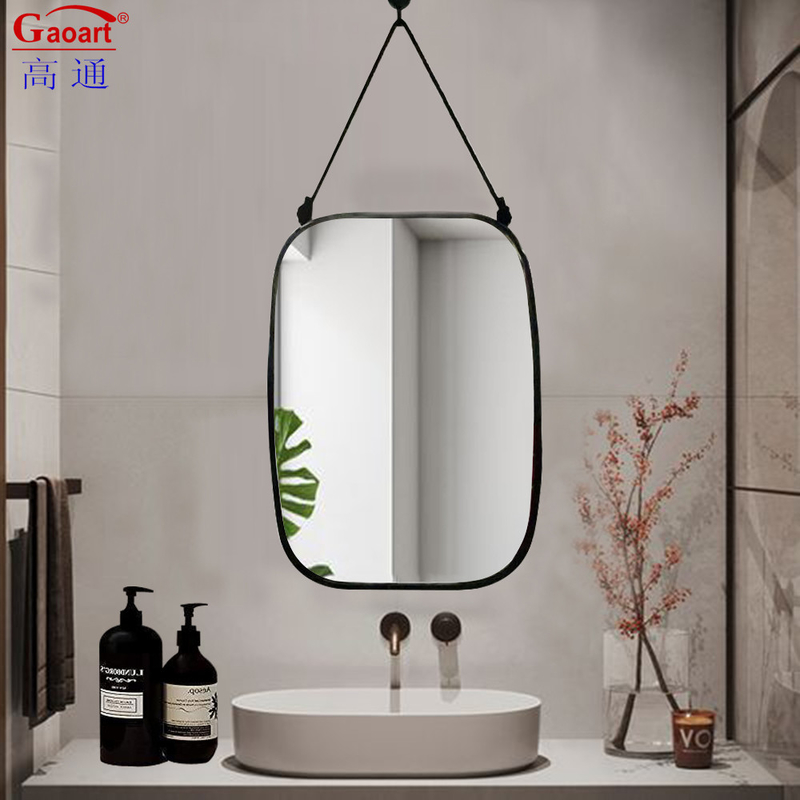Antique Vintage Glass Mirror in Plastic Frame for Fashion Bathroom Bedroom Decoration