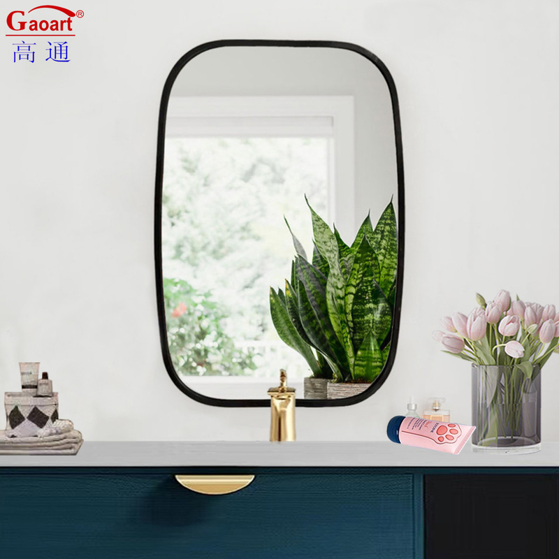 Customized Size Glass Mirror Framed Mirror 42.5 X 32.5 X 2.5 Inches Package Dimensions
